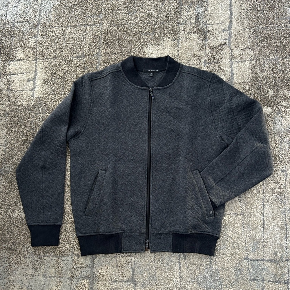 Robert Barakett Quilted Zip-Up Jacket